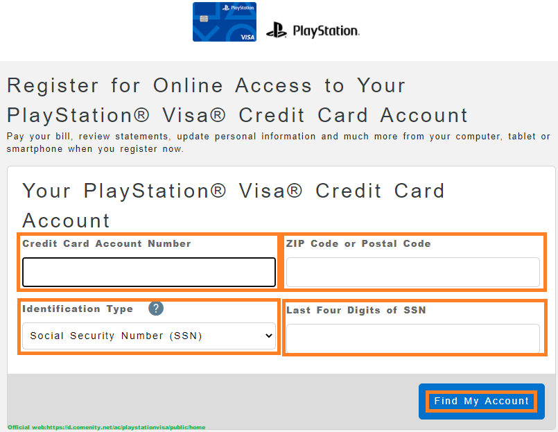 Playstation credit card register online2