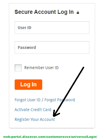 discover credit card register online1