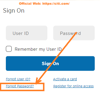 Costco Credit Card forgot password1