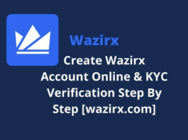 Open wazirx Account1