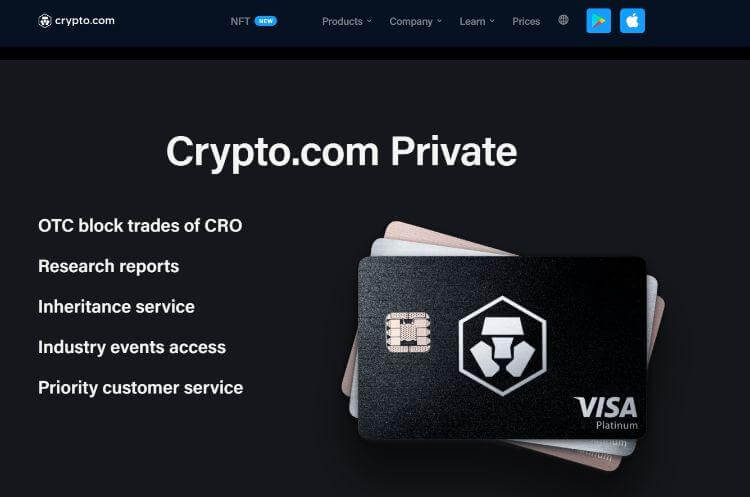 Crypto.com Crypto Credit Card