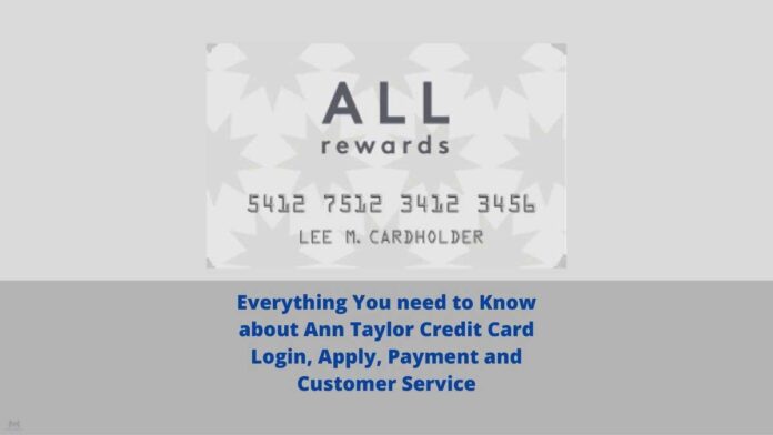 Ann Taylor Credit Card