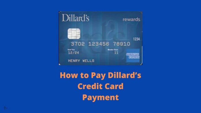 Dillard's Credit Card Payment