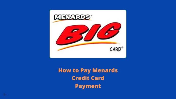 Menards Credit Card Payment