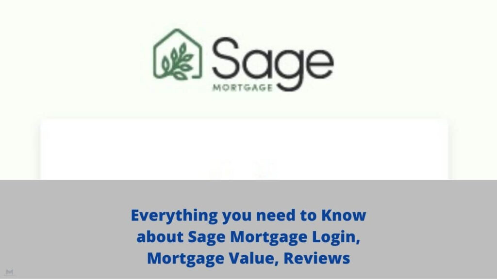 Sage Mortgage Login