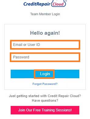 Credit-Repair-Cloud-login