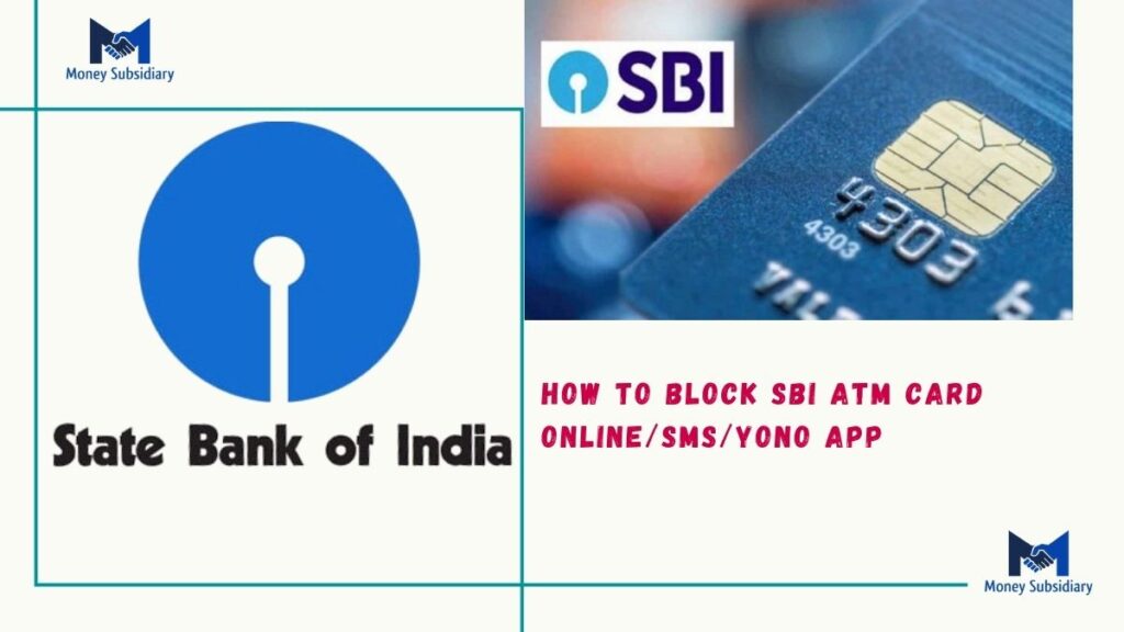 SBI ATM Card Block Online