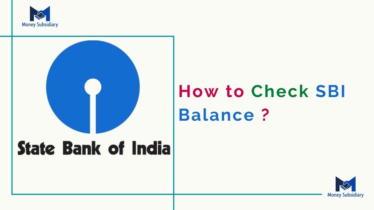 how to check sbi balance