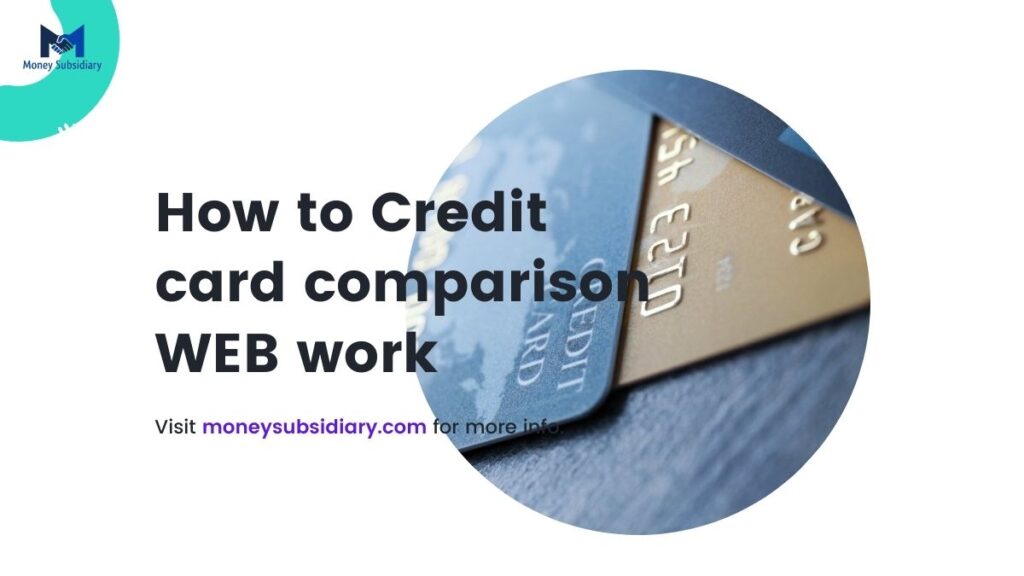 Credit card comparison WEB
