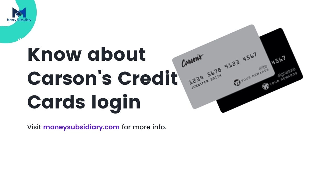 carson's credit card login