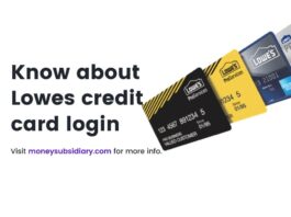 lowes credit card login