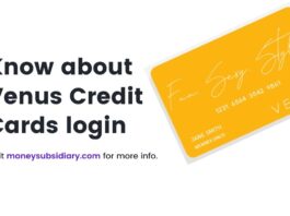 venus credit card login