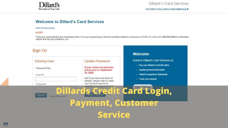 Dillards Credit Card