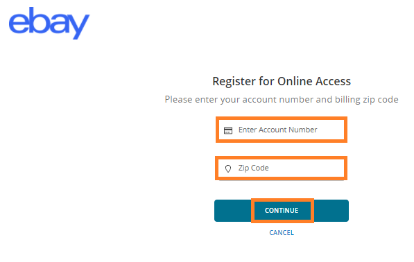 Register eBay Mastercard 2