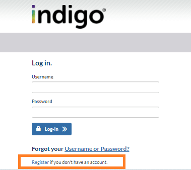 Indigo Platinum MasterCard Register 1