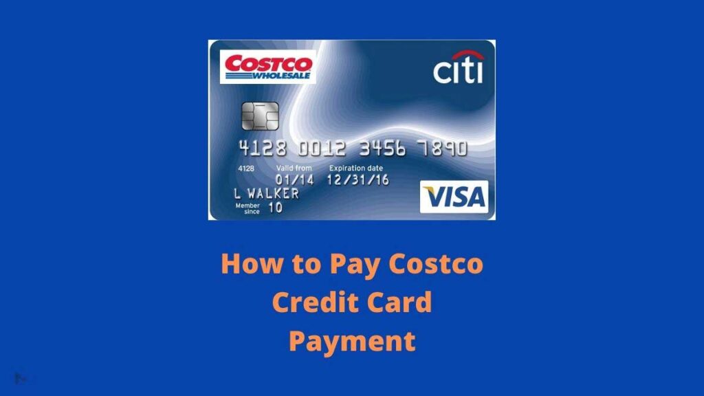 Costco Credit Card Payment