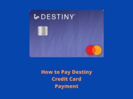 Destiny Credit Card Payment