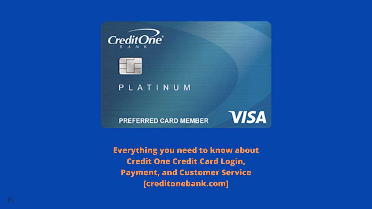 Credit One Credit Card Login