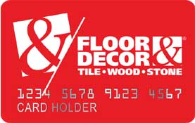 Floor and Decor Credit Card