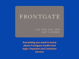 Frontgate Credit Card login