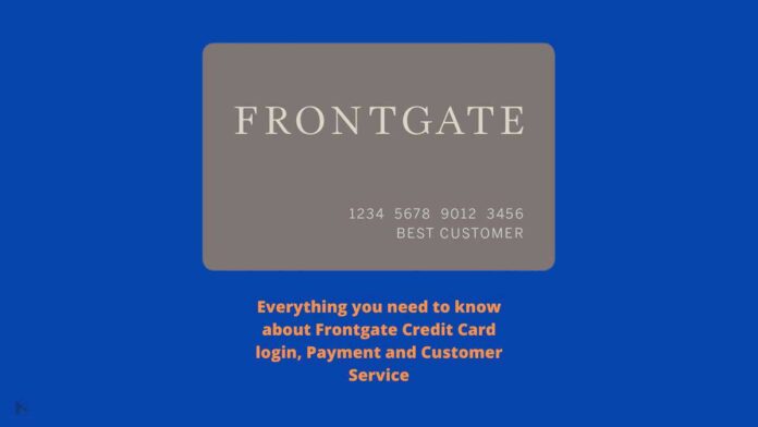 Frontgate Credit Card login