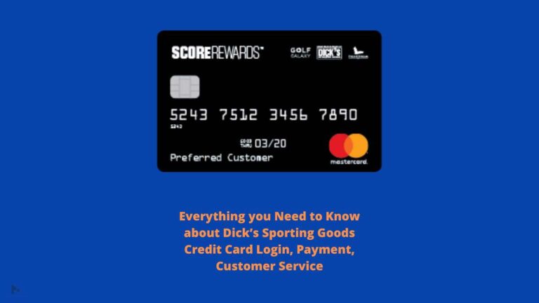 Dick’s Sportin Goodz Credit Card