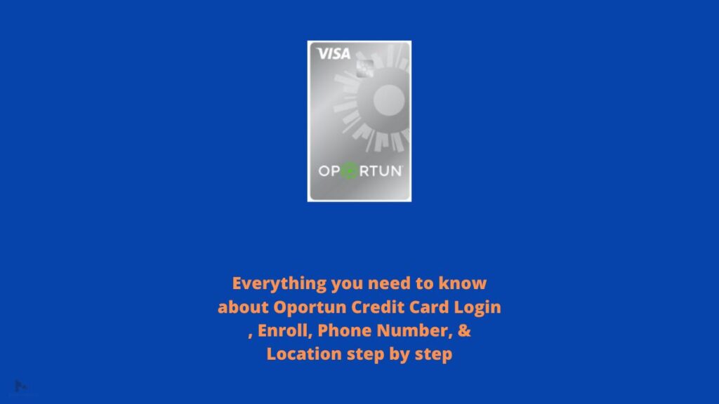 Oportun Credit Card Login