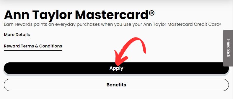 Ann Taylor Mastercard Apply Online