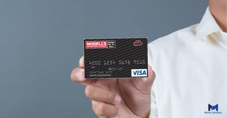 Modells credit card login and payment