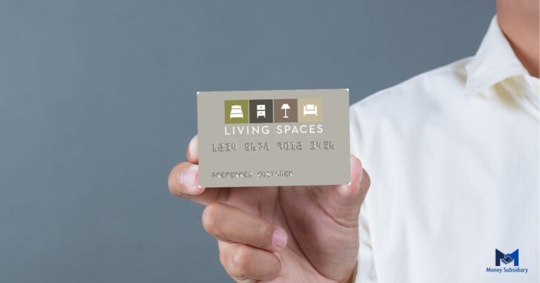 Living Spaces credit card login and payment